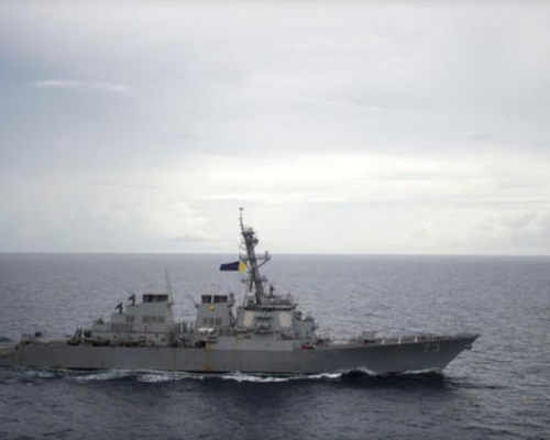 德凯特号当日驶近南薰礁及赤瓜礁。