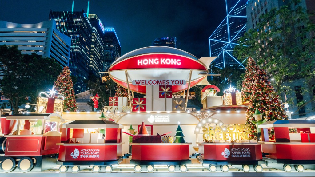 管浩鳴認為聖誕節代表愛和盼望,可傳遞正能量。旅發局圖片 管浩鳴認為聖誕節代表愛和盼望,可傳遞正能量。旅發局圖片