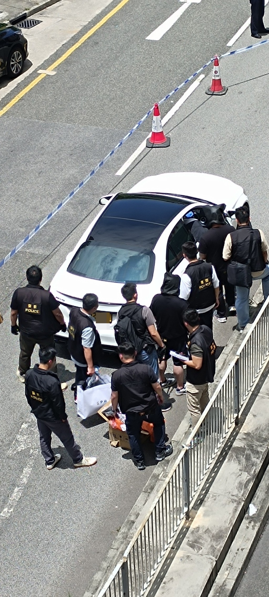 警方在場深入調查。fb:馬鞍山人和事 警方在場深入調查。fb:馬鞍山人和事