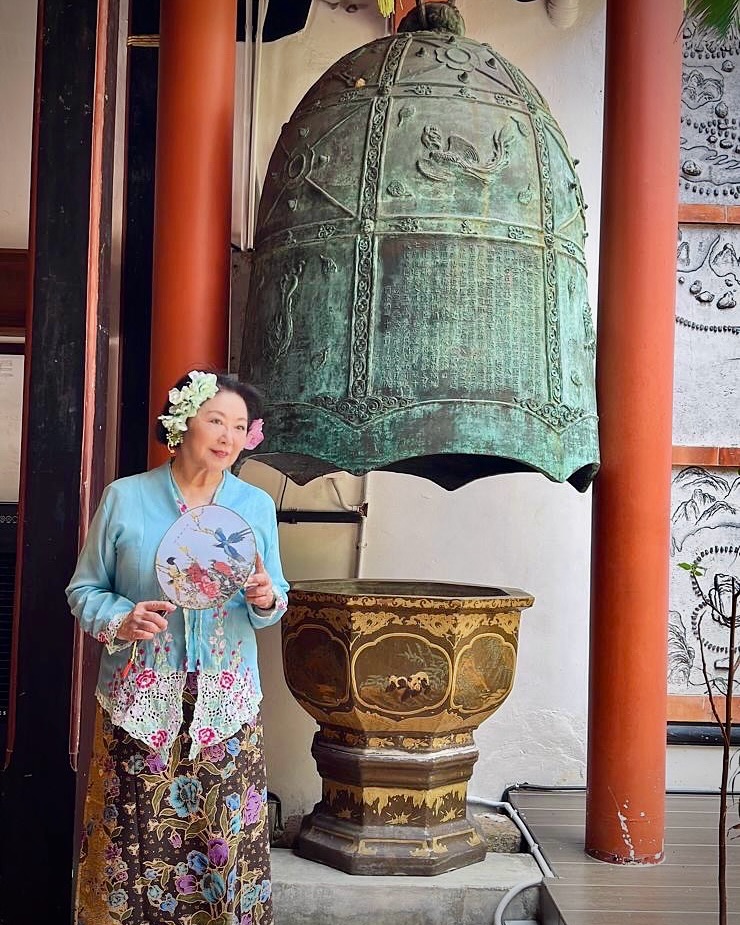 李司棋到處打卡。 李司棋到處打卡。