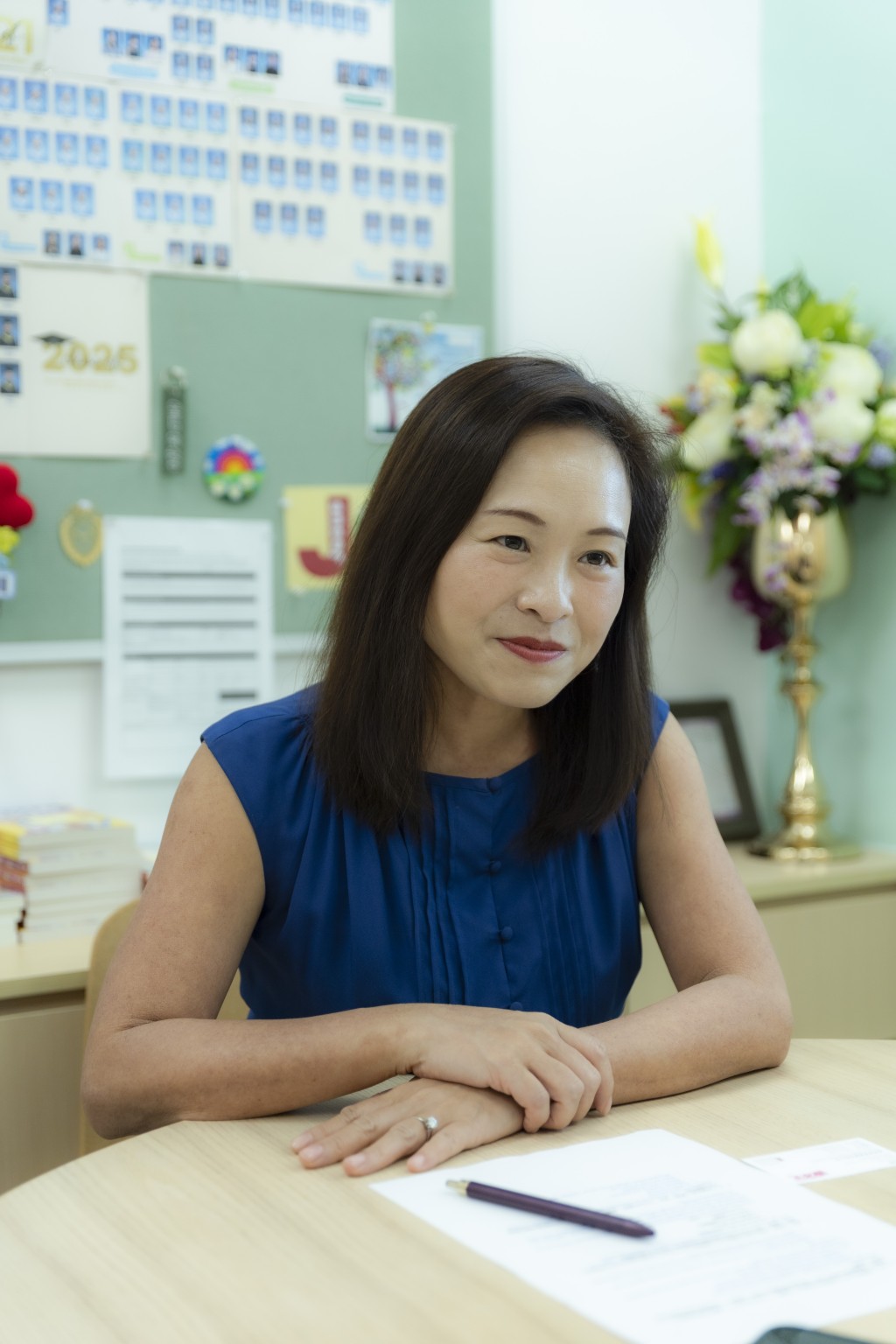 Cora鼓勵老師主動留意每位同學的性格強項，務求將他們的特質「拿」出來。（圖：霍楚暉）