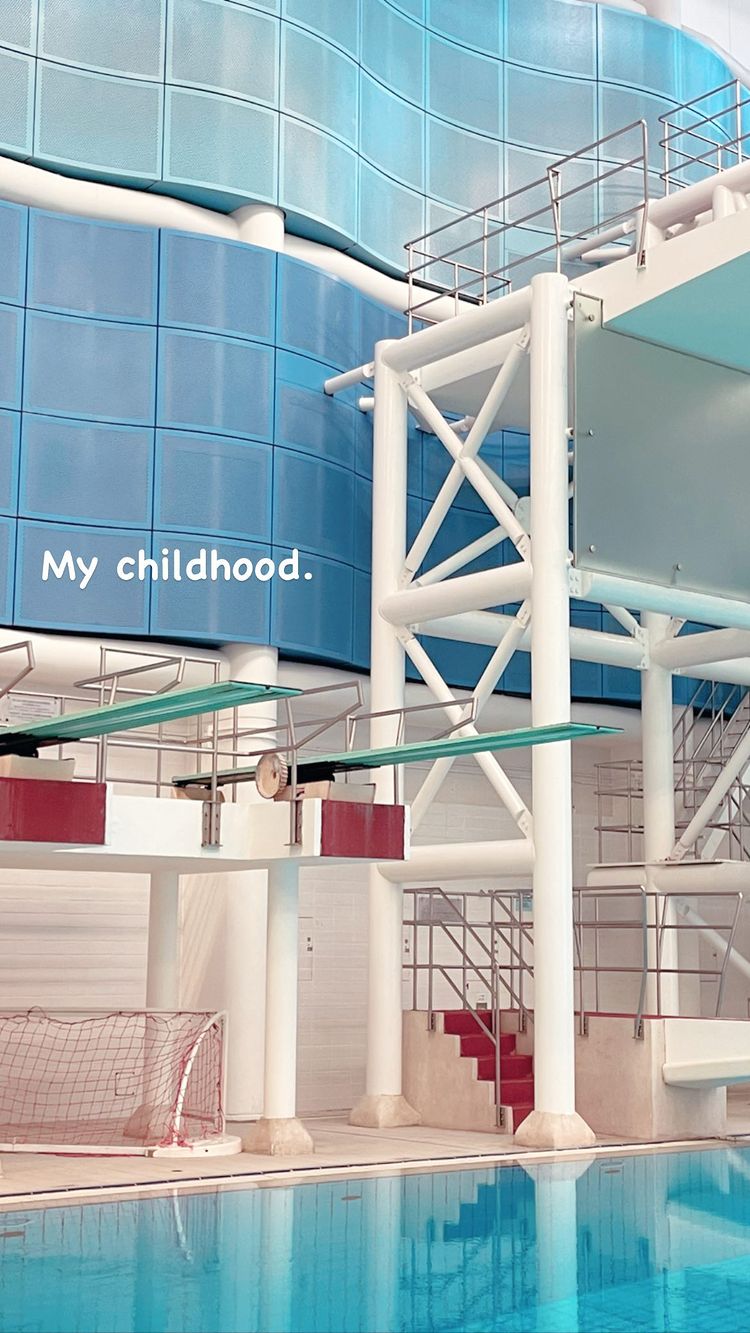 Lesley話跳水係佢嘅童年回憶。