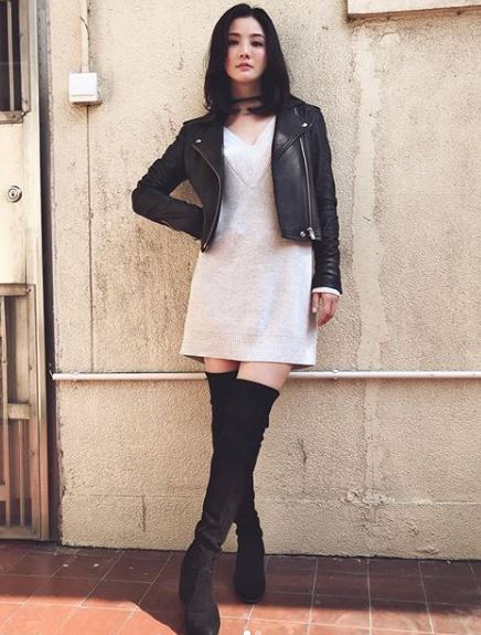 35岁的阿Sa向来留有长发。