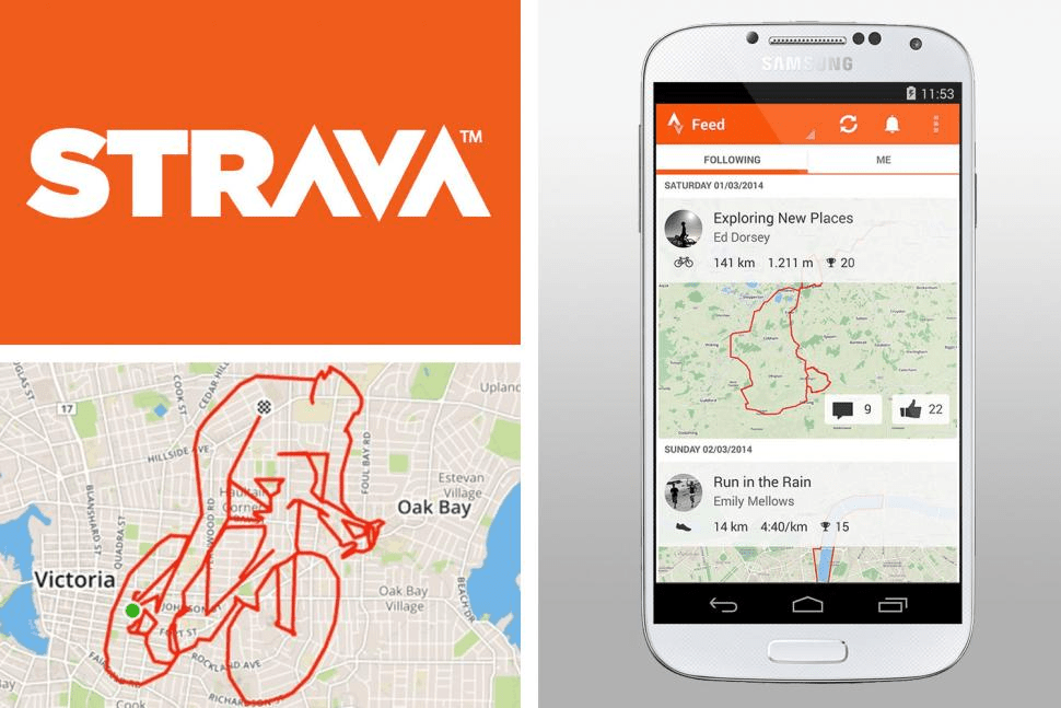 斯坦尼斯拉夫做运动时喜欢使用运动APP「Strava」。