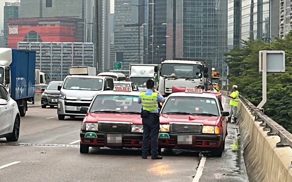 現場為觀塘繞道。林思明攝