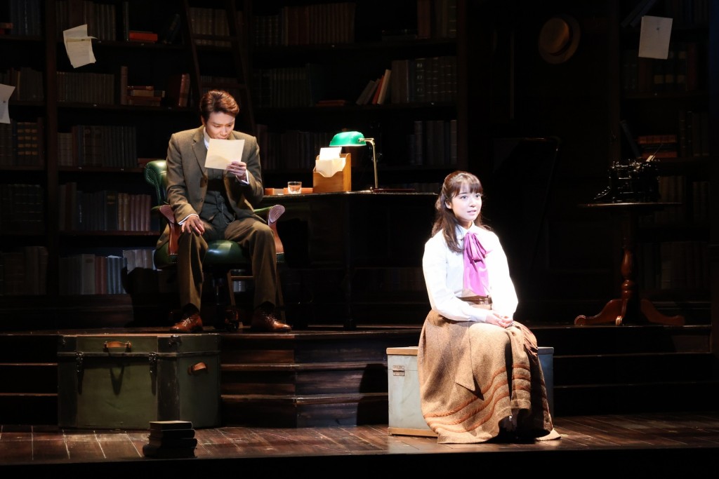 上白石萌音與扮演「長腿叔叔」的井上芳雄首度合作。