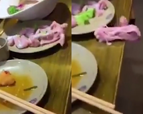 田雞肉「逃走」嚇親食客。