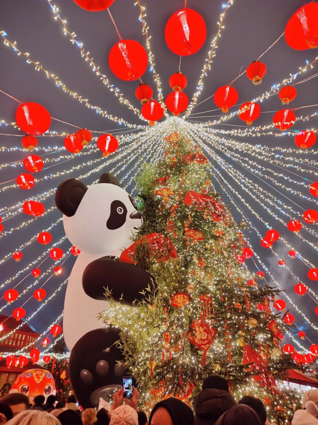 莫斯科的中國新年集市。小紅書@Stanislav