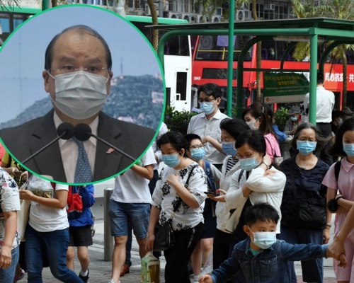 張建宗指市民抗疫意識有鬆懈。