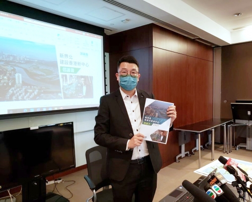 劉國勳發表倡議書,建議擴大新界北現有新發展區規模。