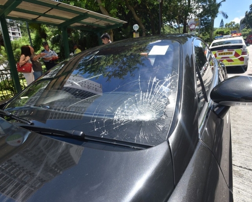 私家車玻璃破裂