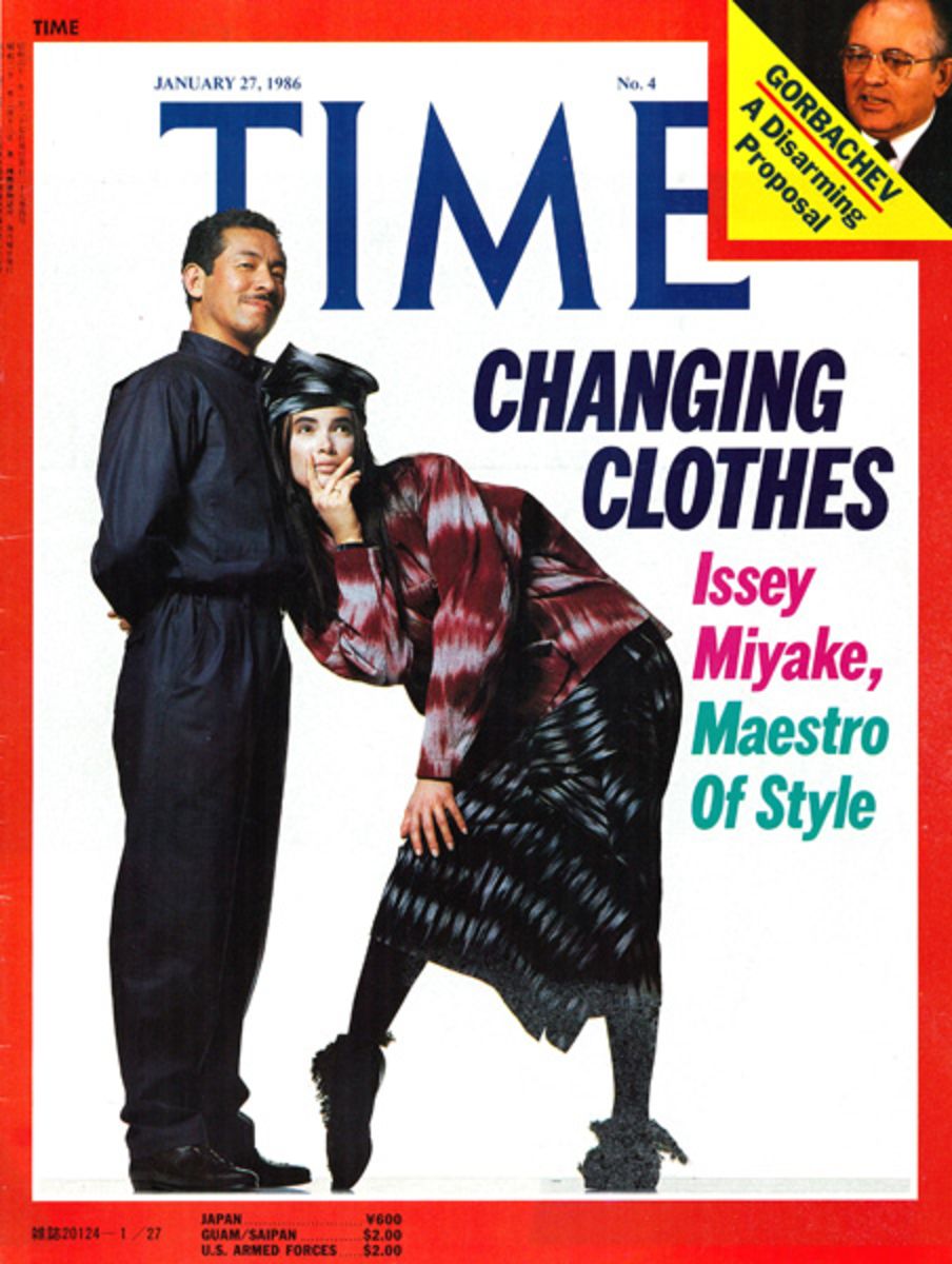 1996年登上《時代雜誌》封面，並獲封為「風格大師」。