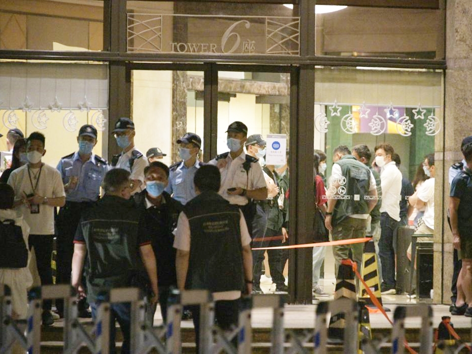 維港灣第六座一名菲傭染變種病毒。