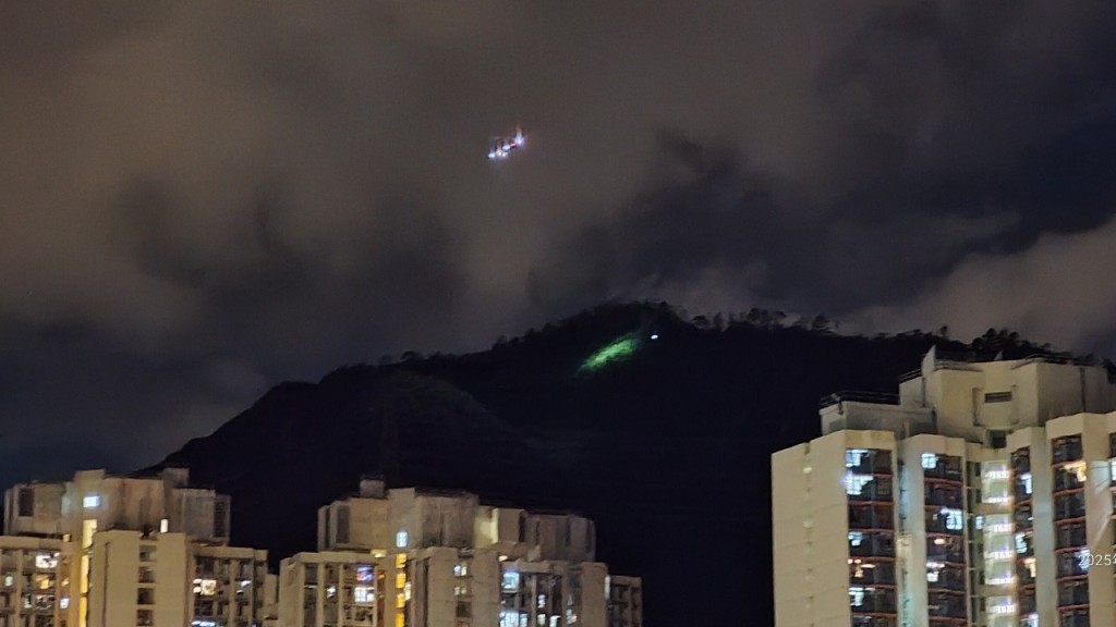 少女獨自行山迷路，慈雲山對上山頭尋獲。Facebook 黃大仙區友(黃大仙，新蒲崗，鑽石山，慈雲山......) 圖片