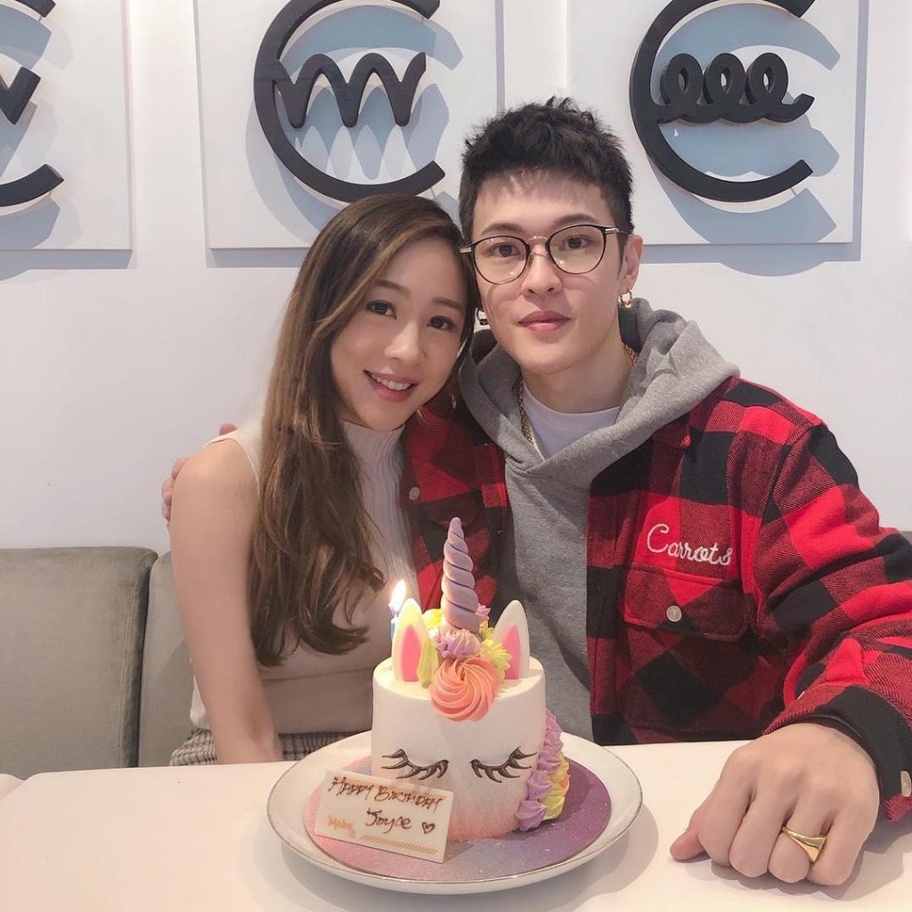 魏韵芝是鄧紫棋造型師男友Mark（右）的妹妹。