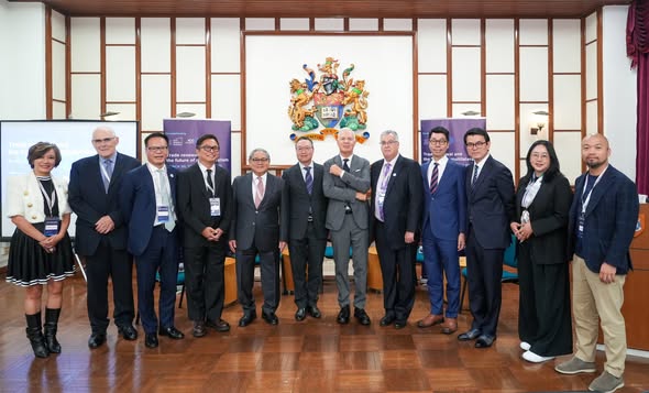 国际商会香港区会（ICC-HK）今早举办圆桌会议。林定国FB图片