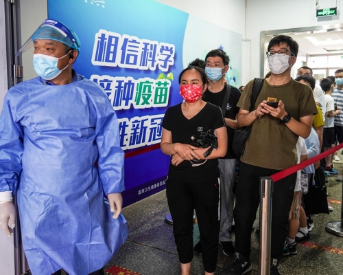 南京機場新冠病毒疫情擴散至四個省市。新華社資料圖片