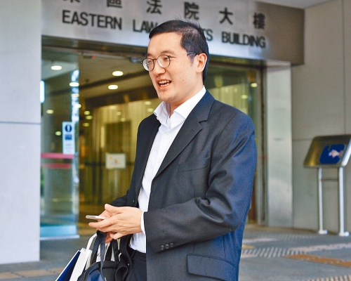 ■葉澍堃長子葉瀚林，被判處監禁八個月。