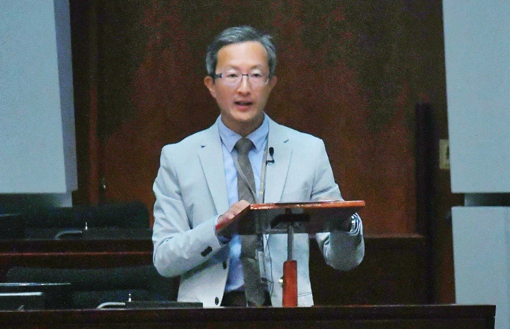 林哲玄表示未決定是否爭取連任。資料圖片 林哲玄表示未決定是否爭取連任。資料圖片