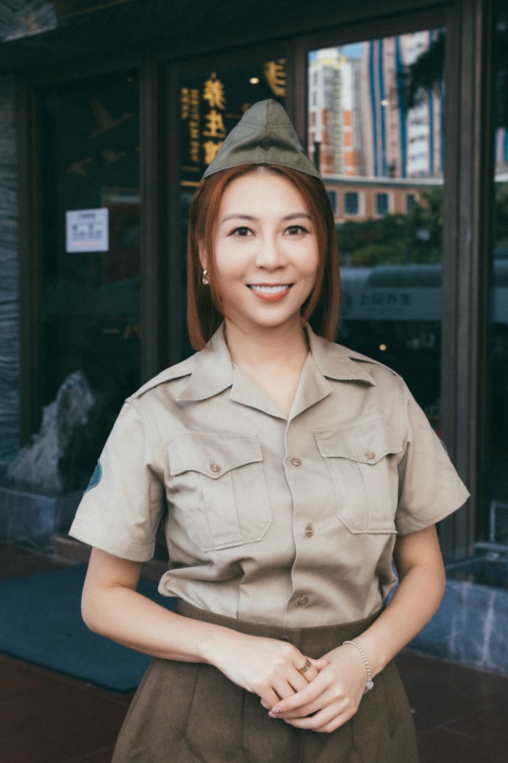 黃婉曼化身網絡節目領隊,她常常北上消費。 黃婉曼化身網絡節目領隊,她常常北上消費。