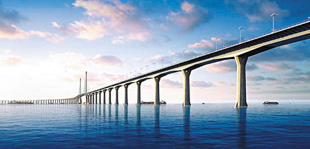 随着深中大桥筹建，港珠澳桥的角色有否转变惹关注。

