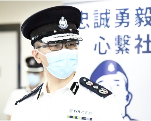 警務處處長蕭澤頤。資料圖片