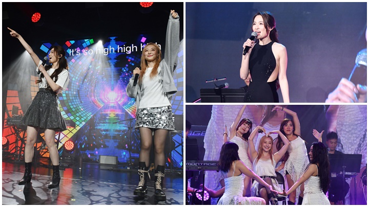 陳瀅火辣勁舞點燃澳門  獲張曦雯、羅毓儀燈牌應援  蔡潔借歌致敬偶像張學友