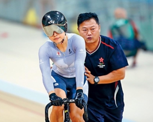 今年有份獲獎的，是 「牛下女車神」李慧詩恩師、香港單車隊教練團成員普林俊。