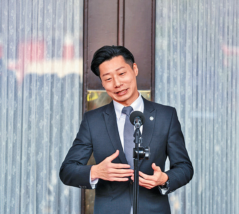 林昶佐2023年加入民進黨。