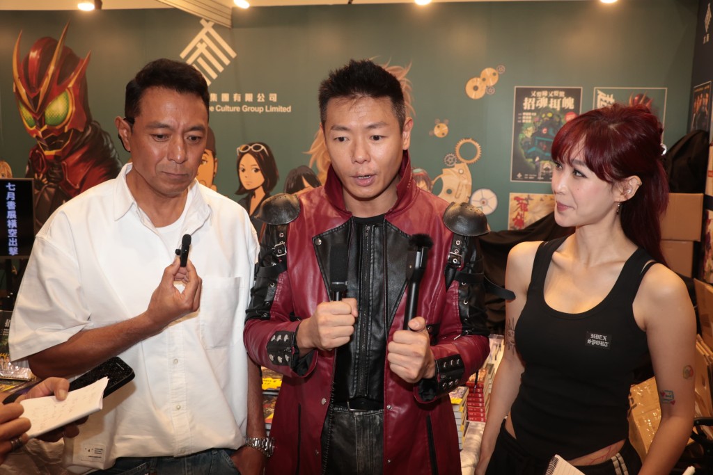 羅浩銘感謝好友到場撐，笑言想不到自己人緣這麼好。