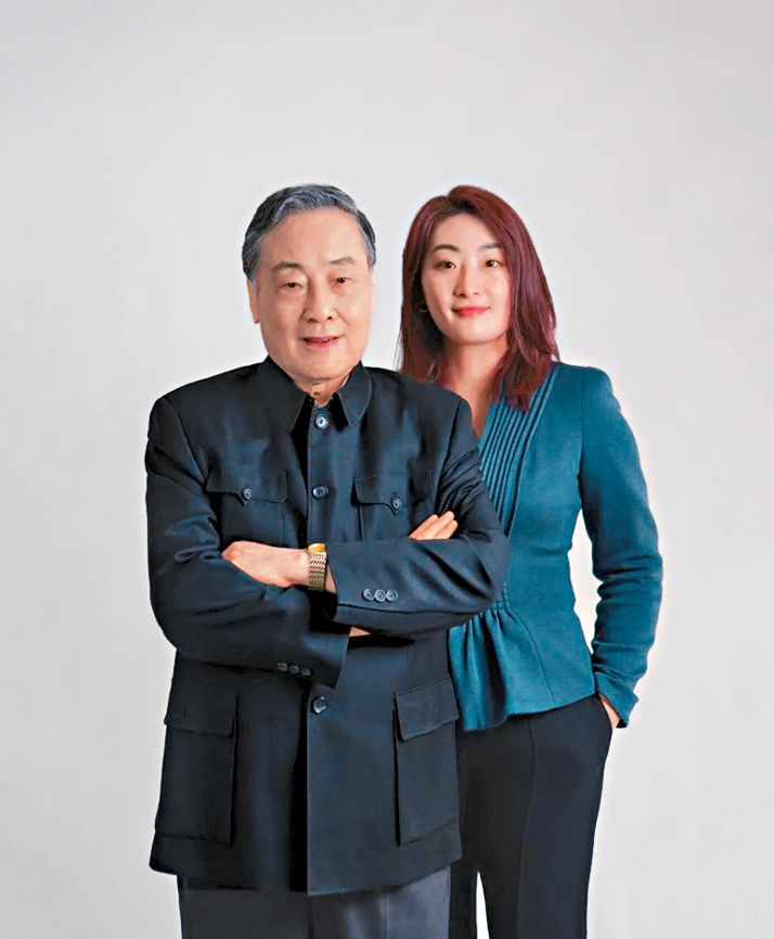 娃哈哈集團創辦人宗慶後與女兒宗馥莉。
