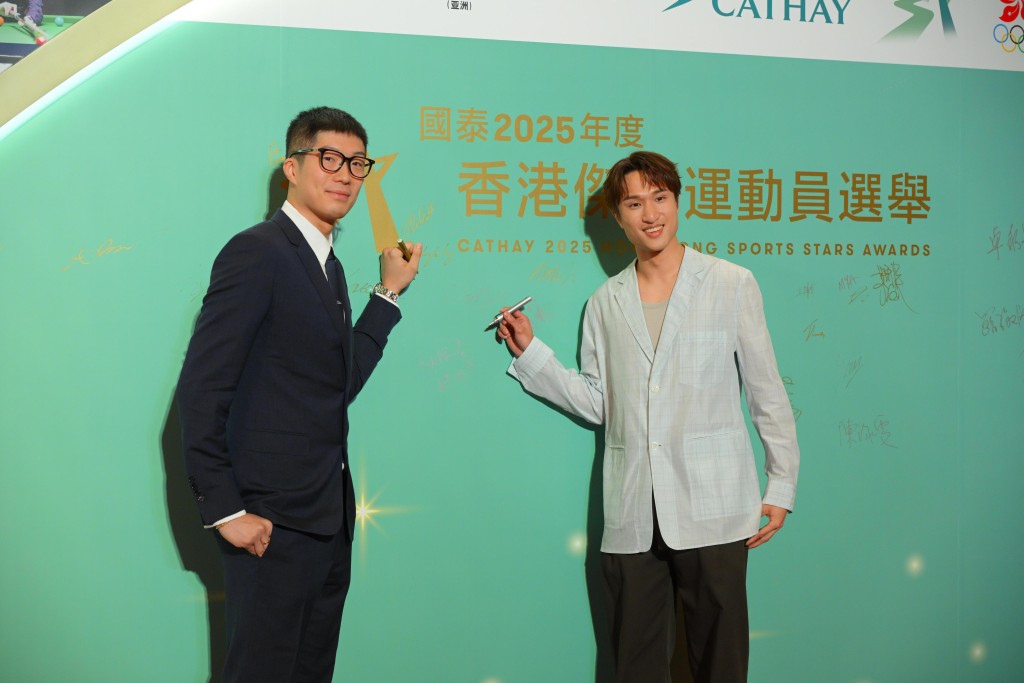 Ryan繼「劍神」張家朗後，另一位男花劍手奪「星中之星」大獎。蘇正謙攝