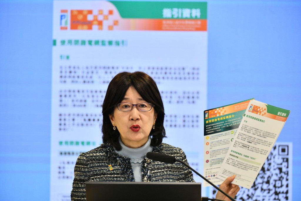 鍾麗玲提醒,如果深偽技術被濫用,可能對其他人,尤其是兒童及青少年造成傷害。盧江球攝 鍾麗玲提醒,如果深偽技術被濫用,可能對其他人,尤其是兒童及青少年造成傷害。盧江球攝