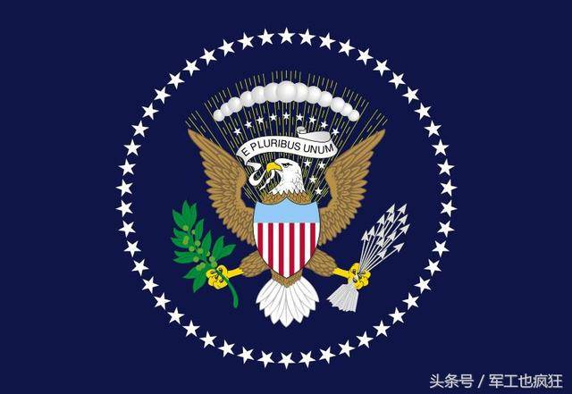 美国总统旗。