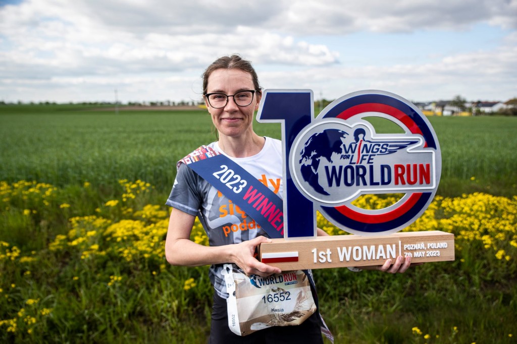  女子组世界总冠军由波兰的 Katarzyna Szkoda 以 55.07 公里赢得。公关图片