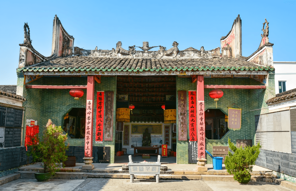 封開家鄉的「狀元祠」示意圖 封開家鄉的「狀元祠」示意圖