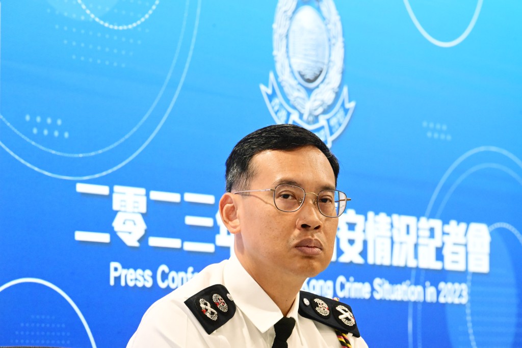 警务处副处长（管理）陈俊燊。资料图片