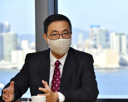 楊潤雄指，改革後的通識科偏重於培養學生有正面的價值觀、國民身分認同及了解國家的發展。資料圖片