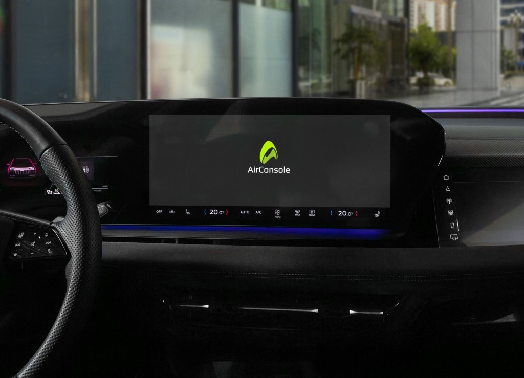 目前A5、Q5、A6、A6 e-tron及Q6 e-tron等指定車型可直接從應用商店下載AirConsole。