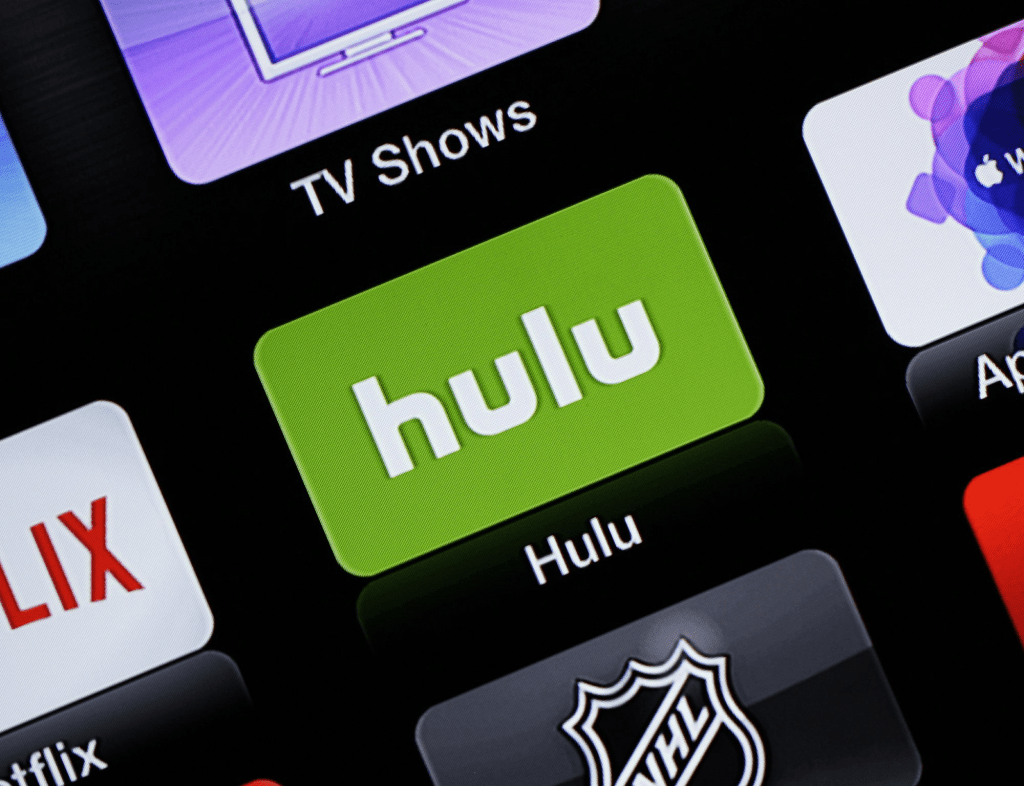 Netflix的竞争对手包括Hulu。AP资料图