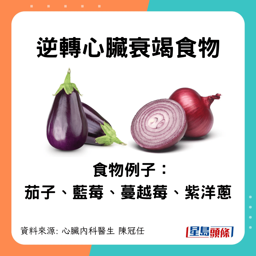 逆转心脏衰竭食物 紫色蔬果