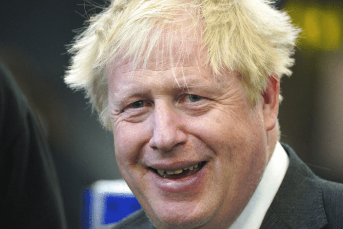 英國首相約翰遜。AP圖片