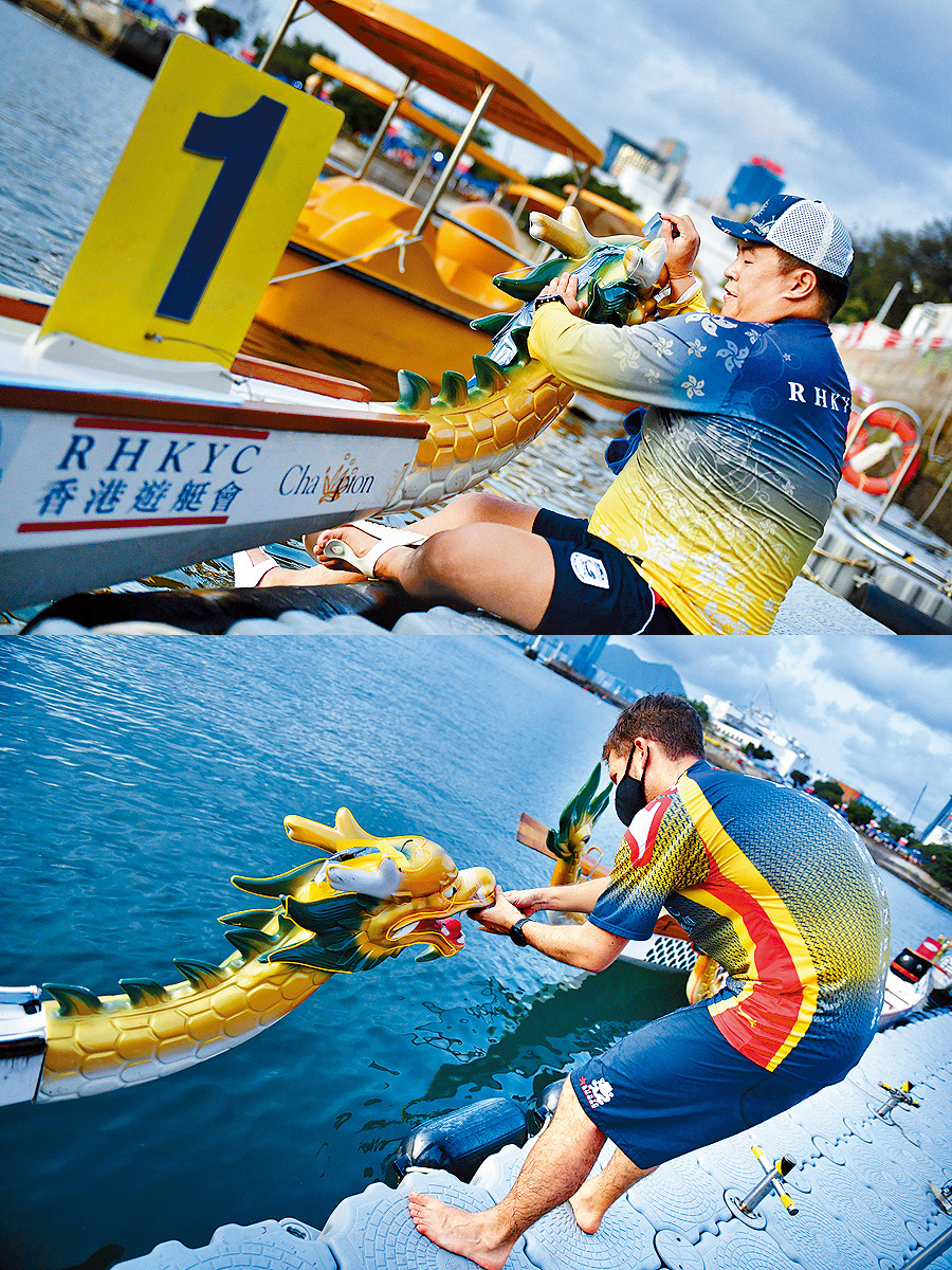 玻璃纖維龍舟獲亞運採用，有份參賽的香港龍舟運動員可以借機備戰明年杭州亞運。