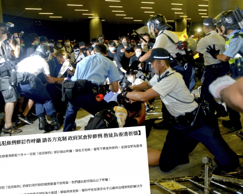 天主教香港教區因應修訂《逃犯條例》,呼籲各方克制,當局不要倉卒修例。 資料圖片