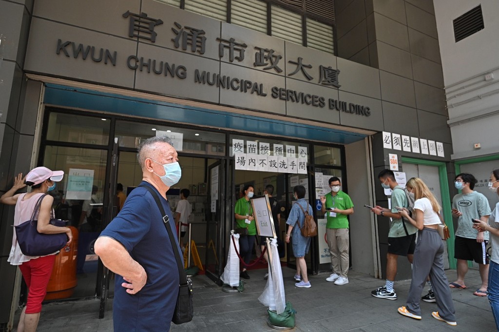 超過309萬人已接種第一劑疫苗。