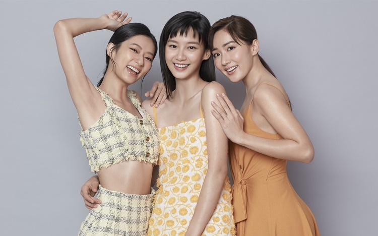三位女神(左起)Kayan、Angela和Sofiee日前首次同框!