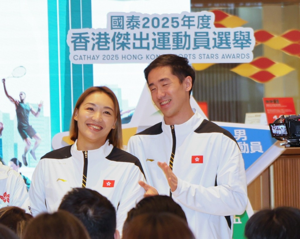 已多次奪最佳組合的俊文及阿雪以平常心對待今年的獎項。徐嘉華攝