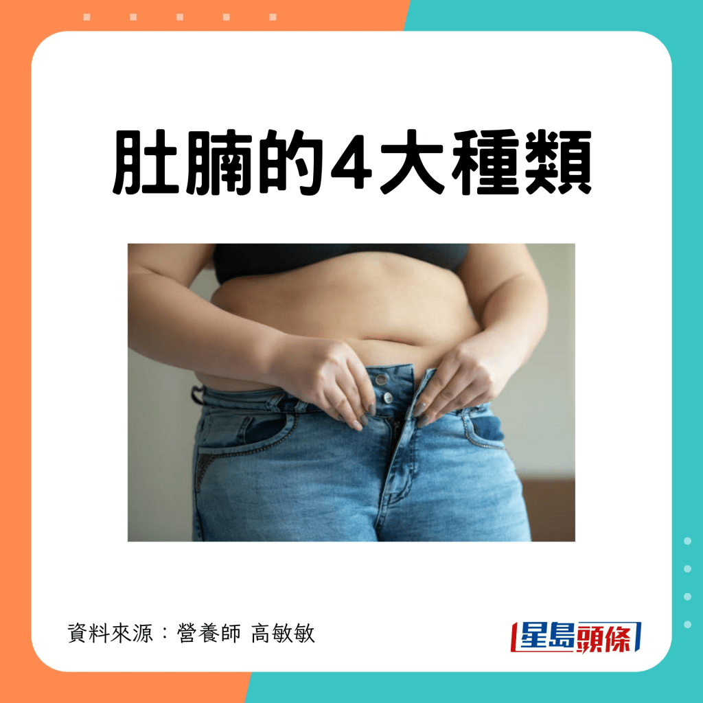 肚腩的4大种类