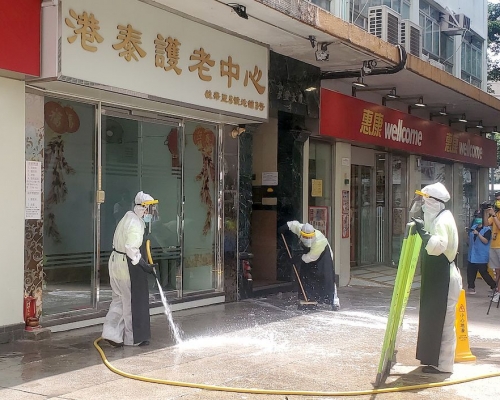 離逝的患者為港泰護老中心的8旬男院友。資料圖片