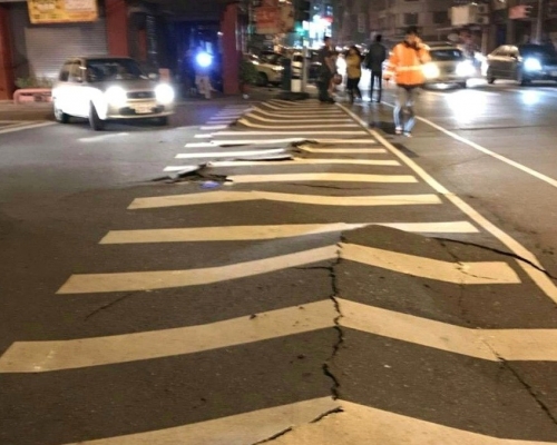 香港天文台接獲最少十多名市民報告感受到台灣花蓮地震。網上圖片